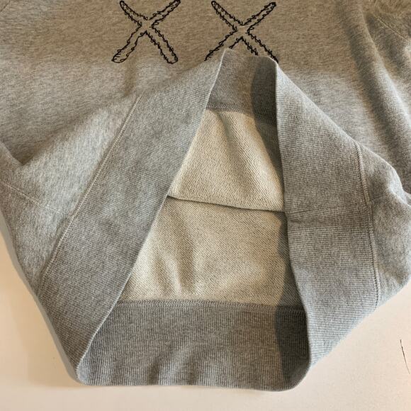 Uniqlo x KAWS Sesame Street Sweater Womens S Small Gray Crew Graphic Pullover - Picture 10 of 13